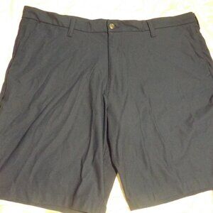 SWISSTECH Men's Performance Shorts Size 42 Navy Blue Hidden Zip Pocket